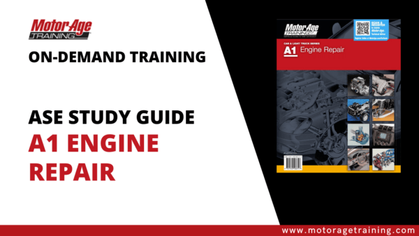 ASE Study Guide A1 Engine Repair Certification On-Demand