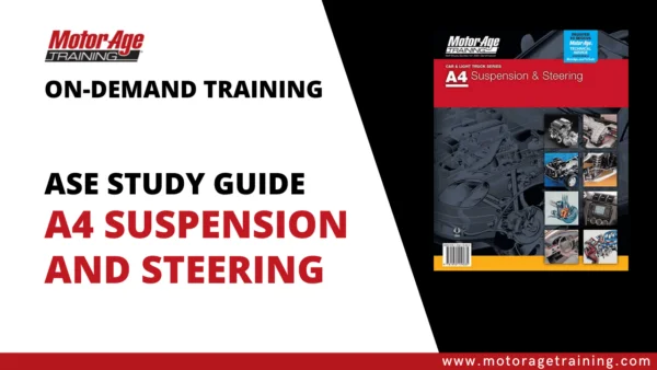 ASE Study Guide A4 Suspension and Steering On-Demand