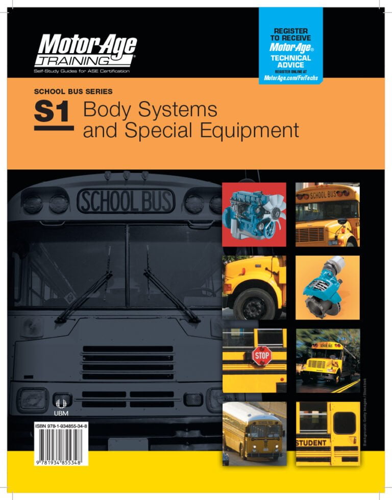 ASE Test Prep S1 Body Systems and Special Equipment Motor Age Training