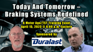 Today And Tomorrow – Braking Systems Redefined