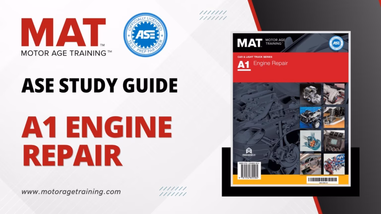 ASE Study Guide A1 Engine Repair – eBook