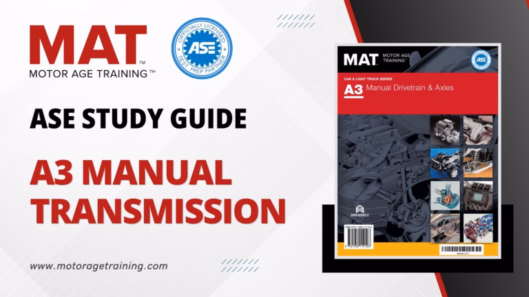 ASE Study Guide A3 Manual Transmission – eBook