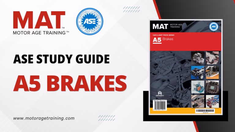 ASE Study Guide A5 Brakes – eBook