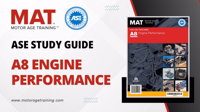 ASE Study Guide A8 Engine Performance – eBook