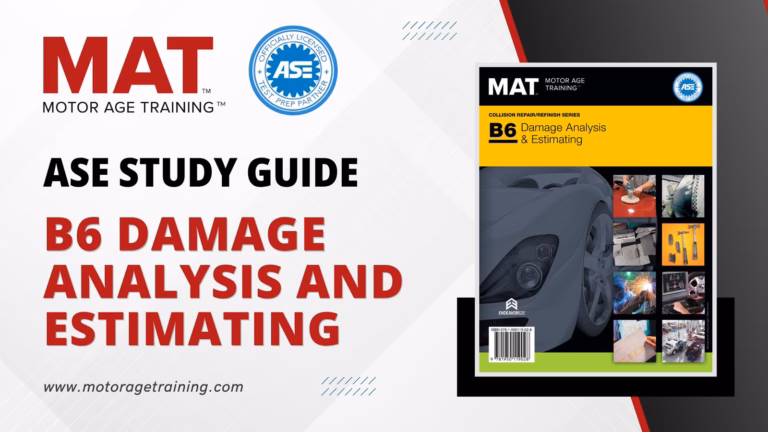 ASE Study Guide B6 Damage Analysis and Estimating – eBook