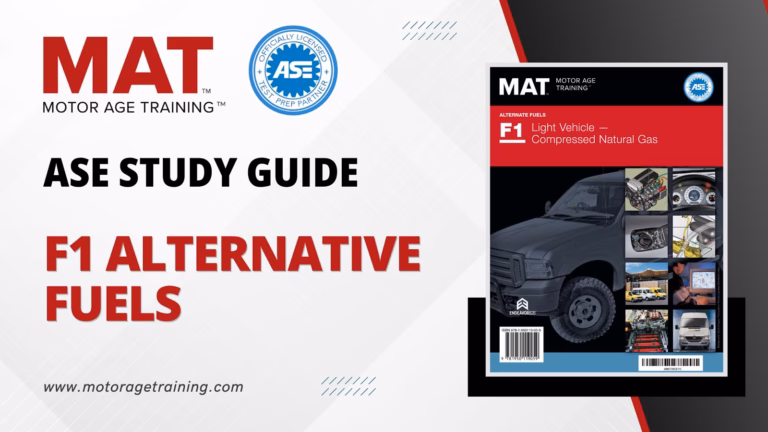 ASE Study Guide F1 Alternative Fuels – eBook
