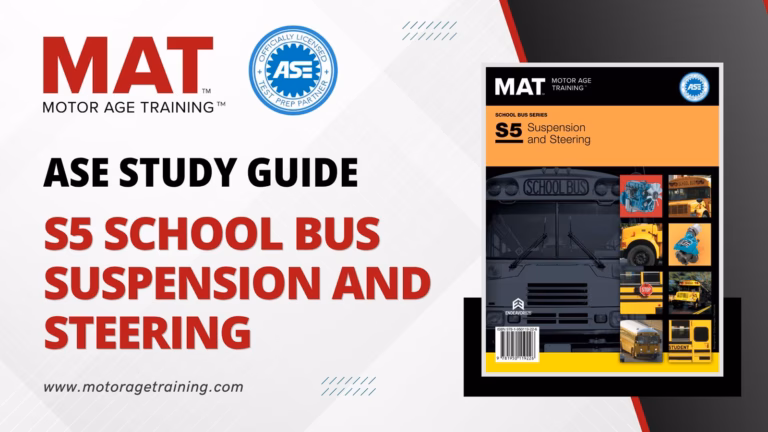 ASE Study Guide S5 School Bus Suspension and Steering – Practice Test