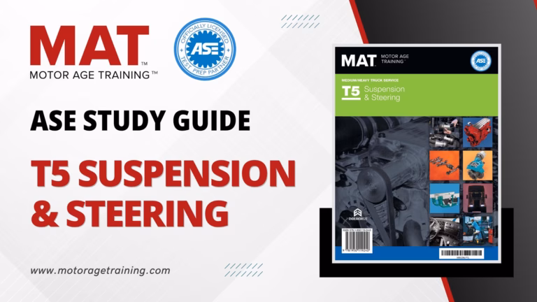 ASE Study Guide T5 Suspension & Steering – Practice Test