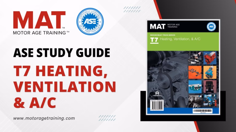 ASE Study Guide T7 Heating, Ventilation & A/C – Practice Test