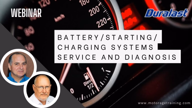 A Professional Approach To Battery/Starting/Charging Systems Service And Diagnosis