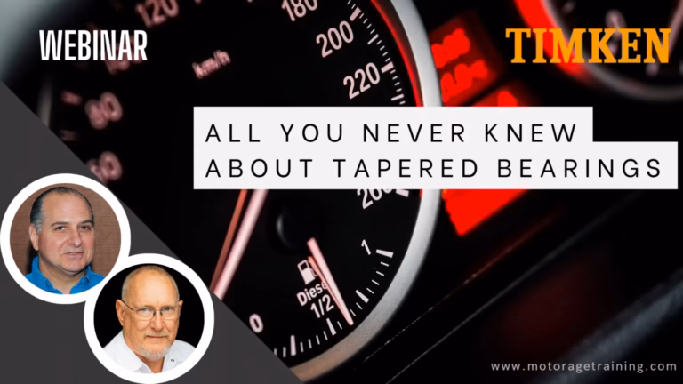 All You Never Knew About Tapered Bearings