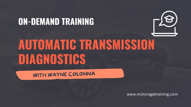 Automatic Transmission Diagnostics
