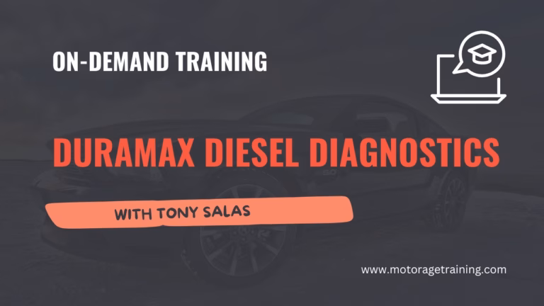 Duramax Diesel Diagnostics with Tony Salas