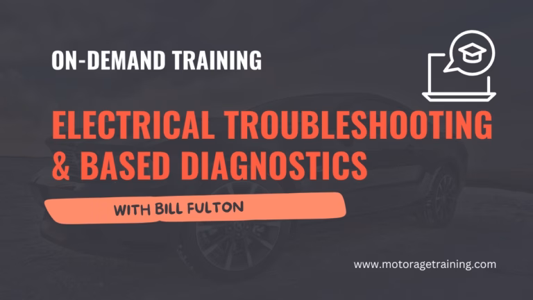 Electrical Troubleshooting and Schematic Based Diagnostics OnDemand