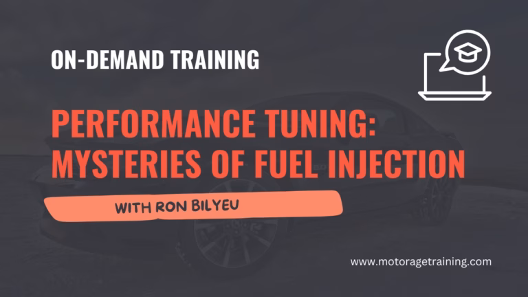 Essentials of Performance Tuning: Mysteries of Fuel Injection