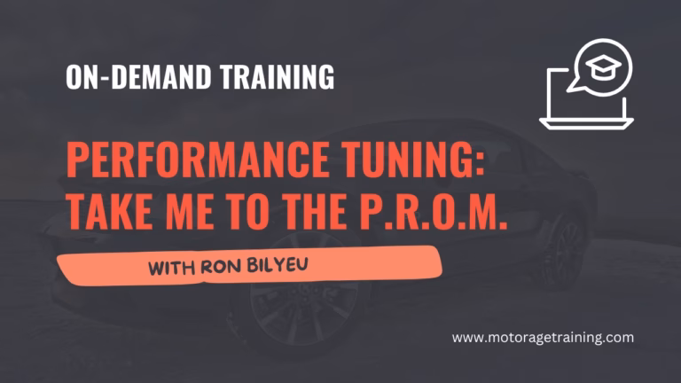 Essentials of Performance Tuning: Take me to the P.R.O.M.