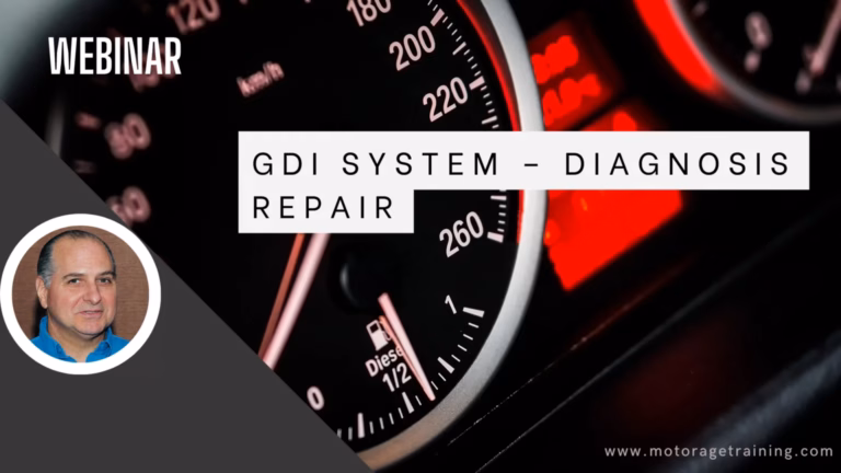 GDI System – Diagnosis Repair
