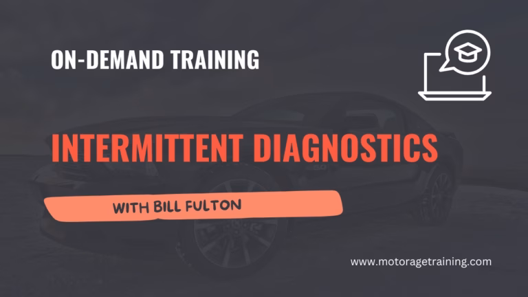 Intermittent Diagnostics with Bill Fulton