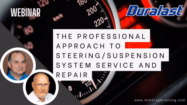 Maintaining Control: The Professional Approach To Steering/Suspension System Service And Repair