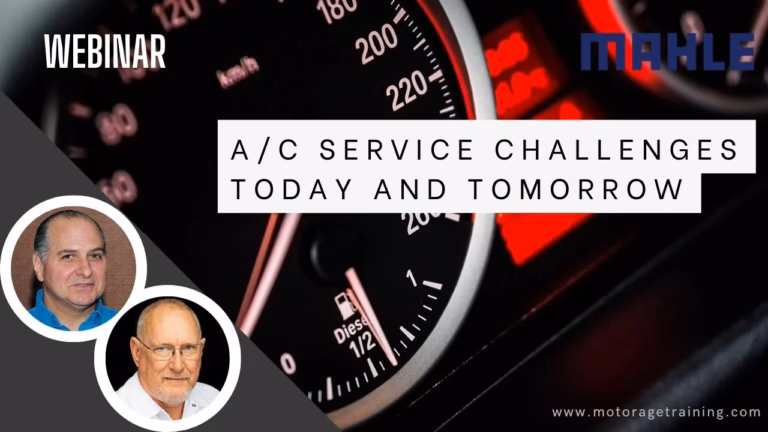 A/C Service Challenges – Today and Tomorrow