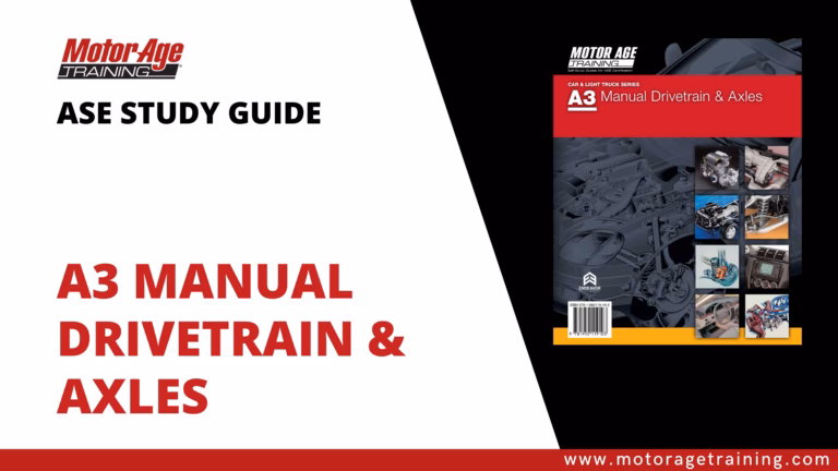 ASE Study Guide A3 Manual Transmission – eBook