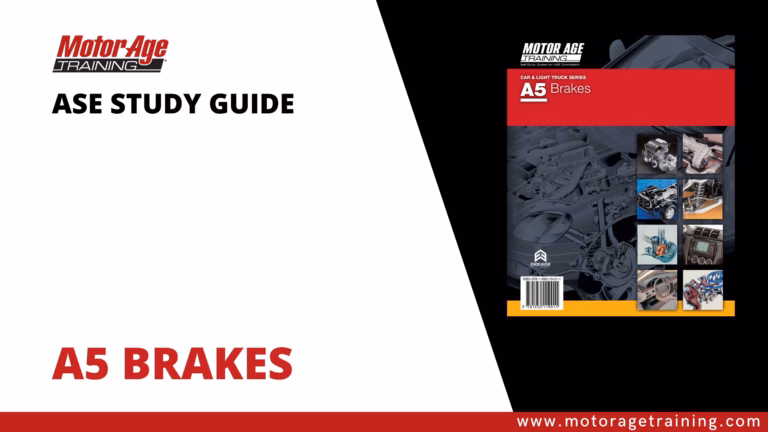 ASE Study Guide A5 Brakes – OnDemand