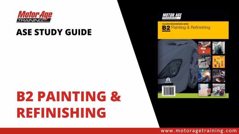 ASE Study Guide B2 Painting and Refinishing – eBook