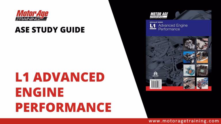 ASE Study Guide L1 Advanced Engine Performance – eBook