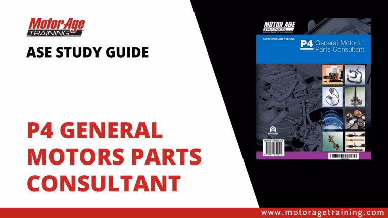 ASE Study Guide P4 General Motors Parts Consultant – Practice Test