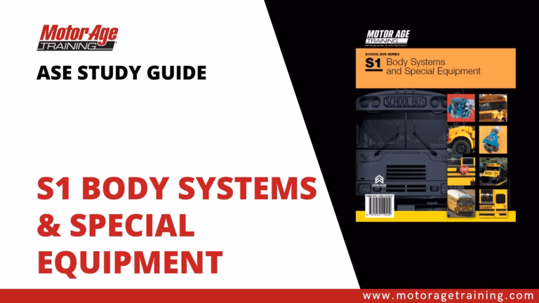 ASE Study Guide S1 Body Systems and Special Equipment – eBook