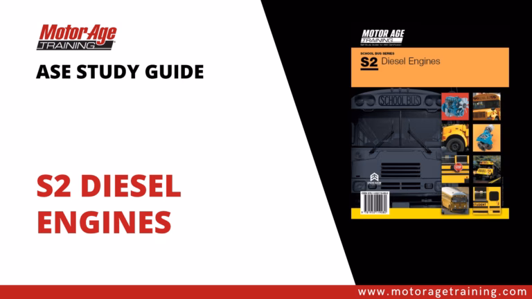 ASE Study Guide S2 School Bus Diesel Engines – eBook