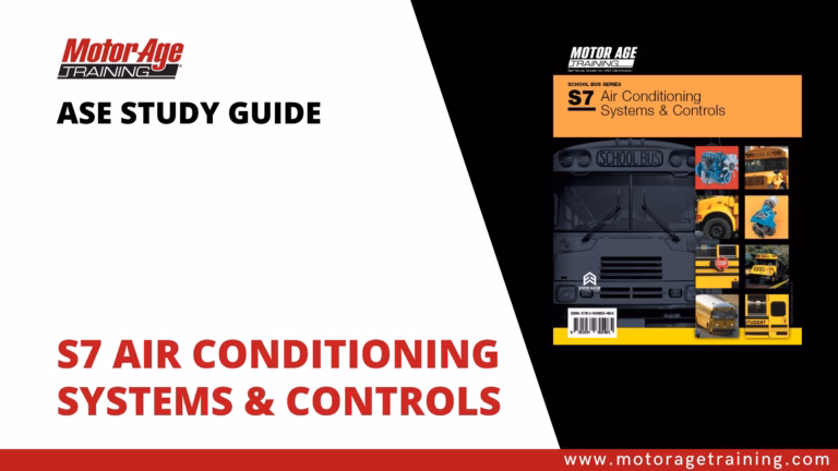 ASE Study Guide S7 School Bus Air Conditioning Systems & Controls – eBook