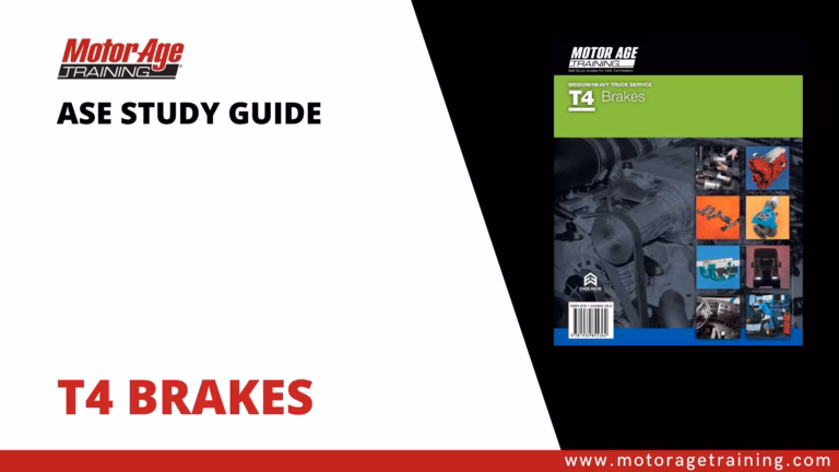 ASE Study Guide T4 Brakes – Practice Test