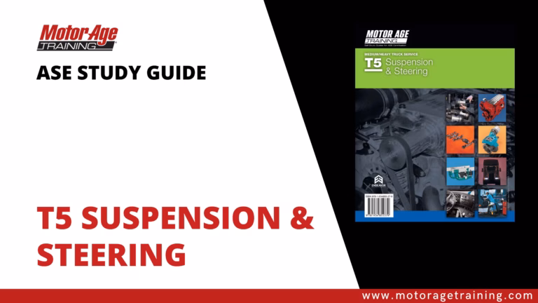 ASE Study Guide T5 Suspension & Steering – OnDemand
