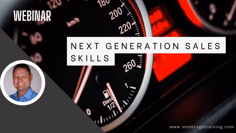 Next Generation Sales Skills