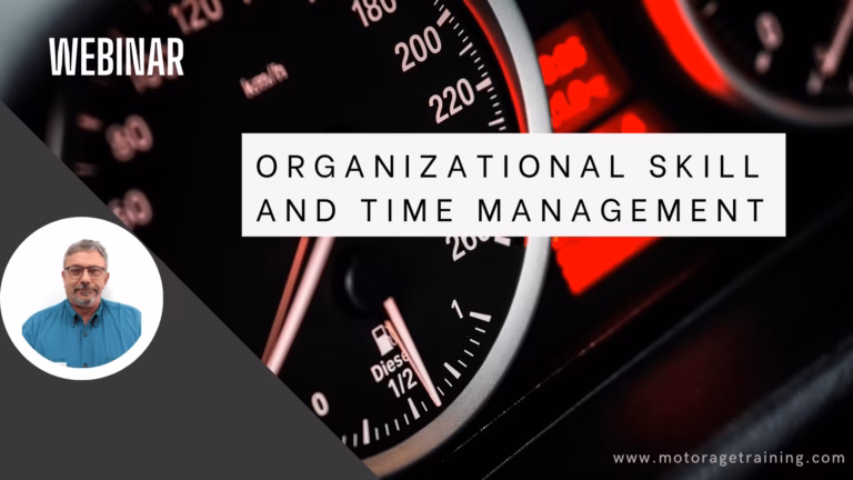 Organizational Skill and Time Management