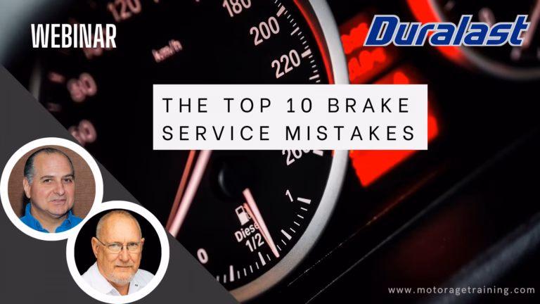 The Top 10 Brake Service Mistakes