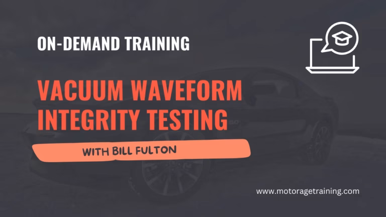 Vacuum Waveform Integrity Testing with Bill Fulton
