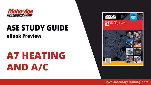 ASE Study Guide A7 Heating and A/C Systems – eBook Preview