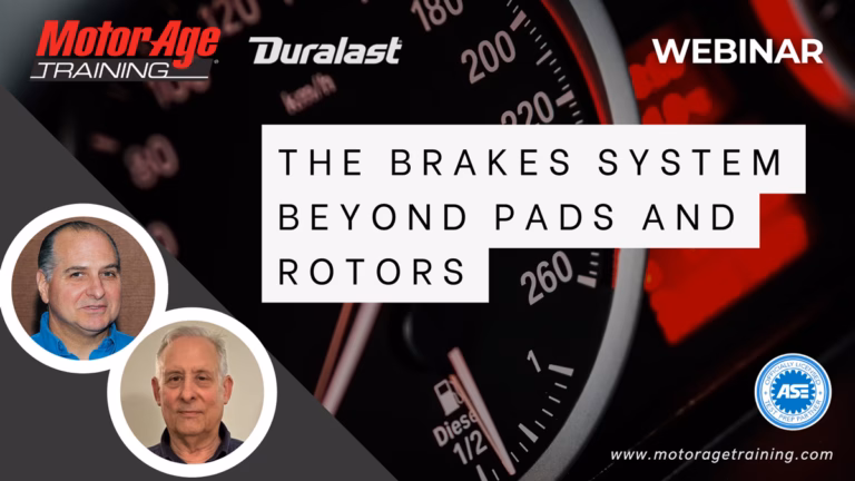 The Brakes System: Beyond Pads and Rotors